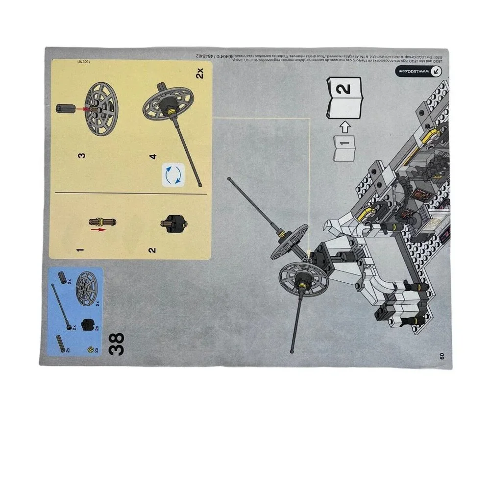 LEGO Star Wars 7879 Hoth Echo Base Instructions Only Manual 1 & 2 No Box Minifig